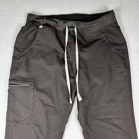 Figs Pants - Figs Technical Collection Women's Zamora Jogger Scrub Pants Black Size Medium